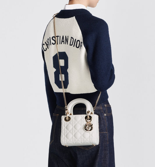 Mini Lady Luxury Dior Bag Latte Cannage Lambskin