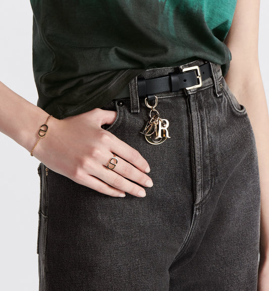 Miss Luxury Dior Belt Black Smooth Calfskin 20 mm