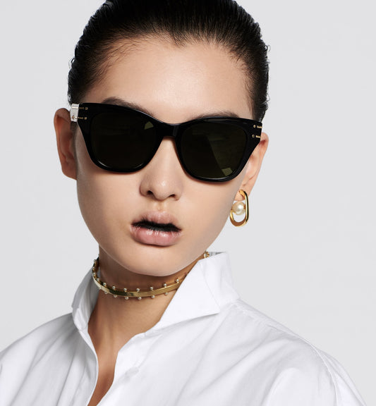 Luxury Diorsignature B4I Black Butterfly Sunglasses