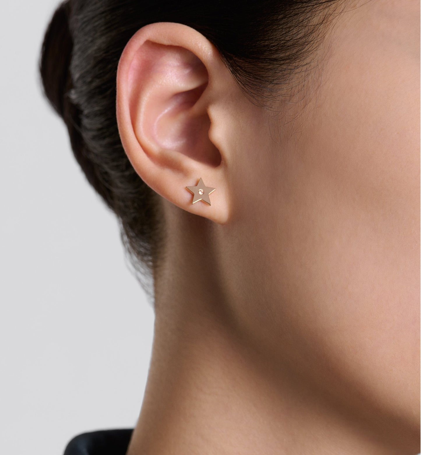 Luxury DiorEvolution Earrings Pink Finish Metal And Pink Crystals
