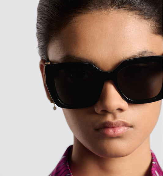MissLuxury Dior S2I Black Square Sunglasses