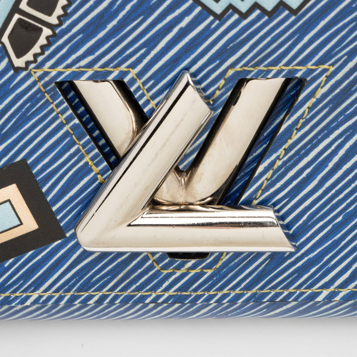 Louis Vuitton Aztec Epi Leather Twist Chain Wallet