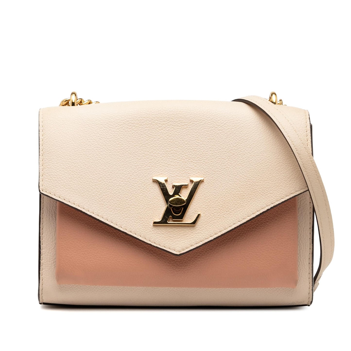 Louis Vuitton Bicolor Leather MyLockMe Chain BB