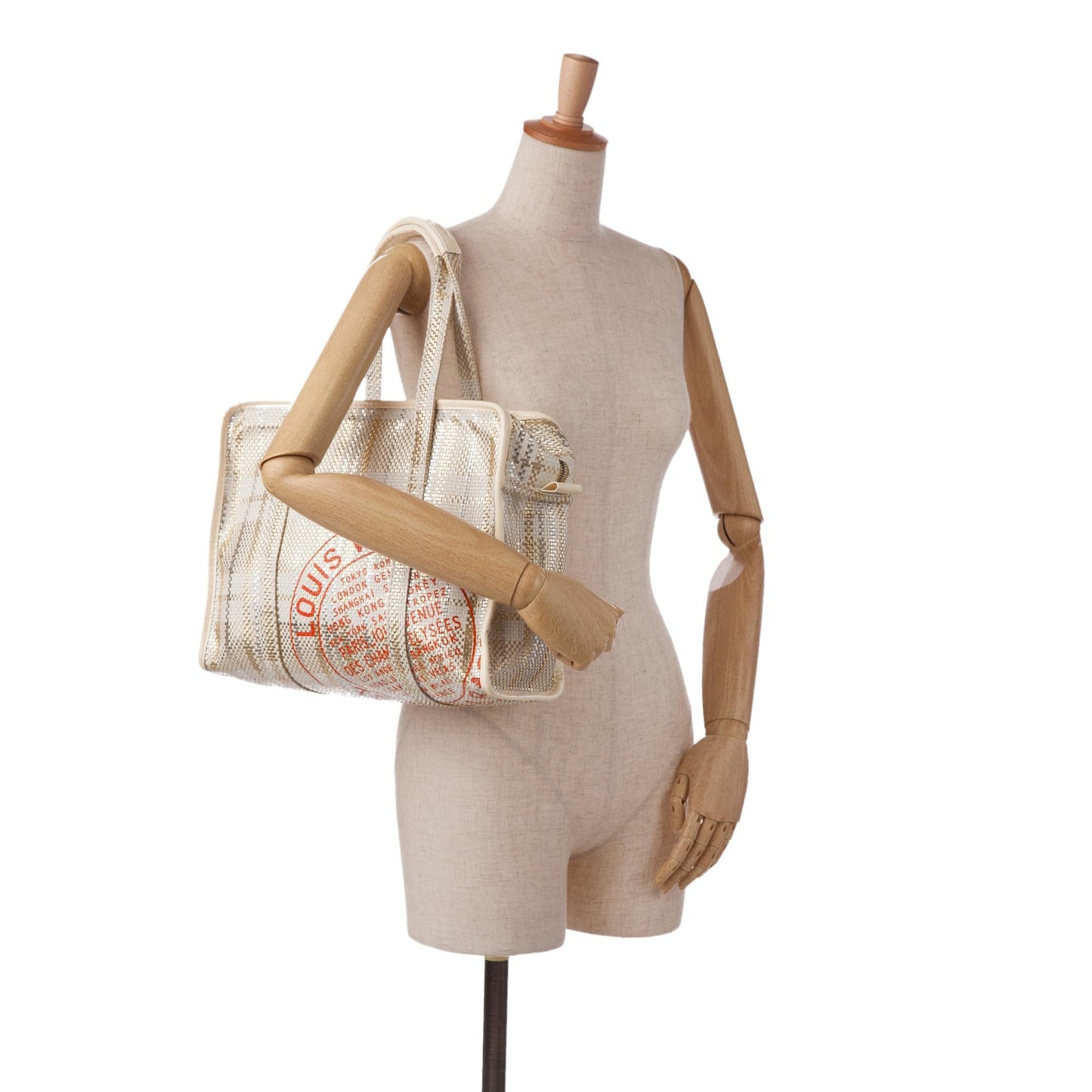 Louis Vuitton Braided Street Shopper PM (SHG-66Y12n)