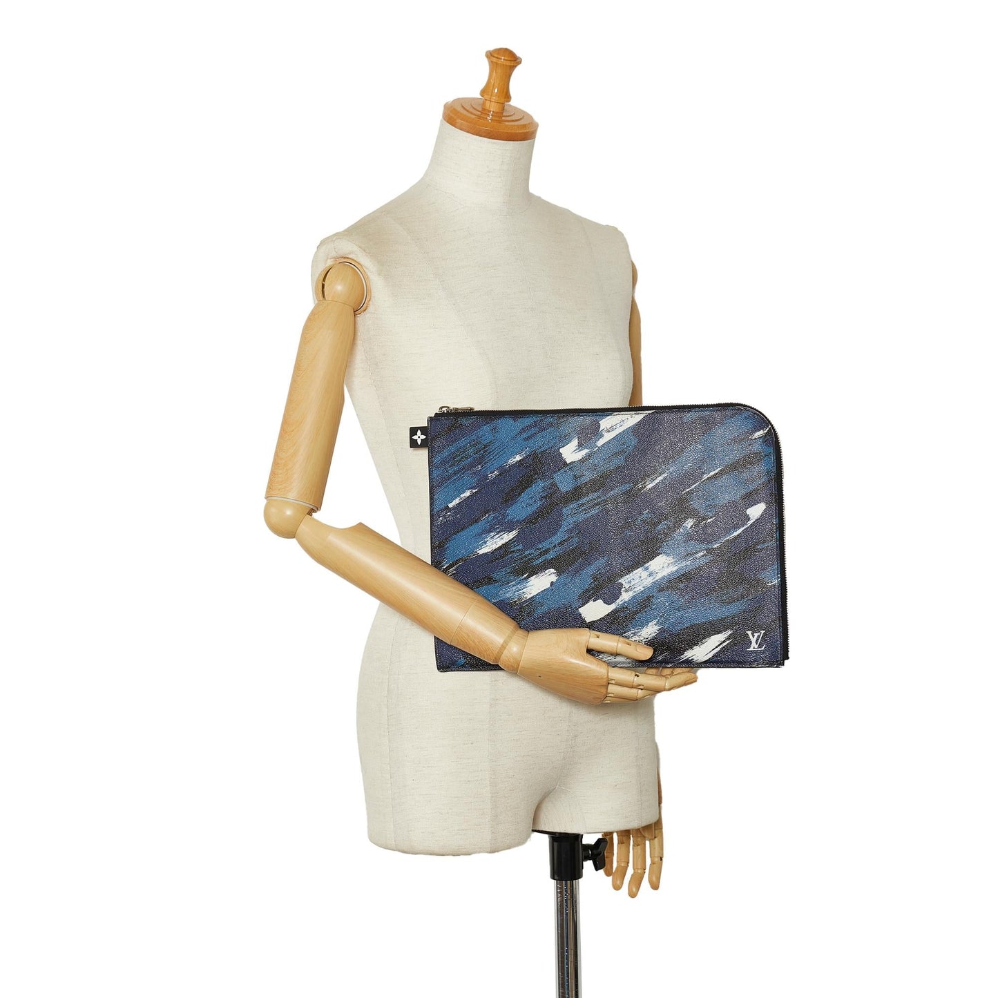 Louis Vuitton Brushstroke Camouflage Pochette Jour PM (SHG-JJN22r)