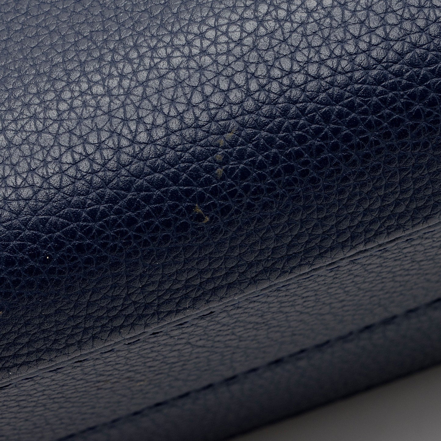 Louis Vuitton Calf Leather Monogram Canvas Double V Satchel