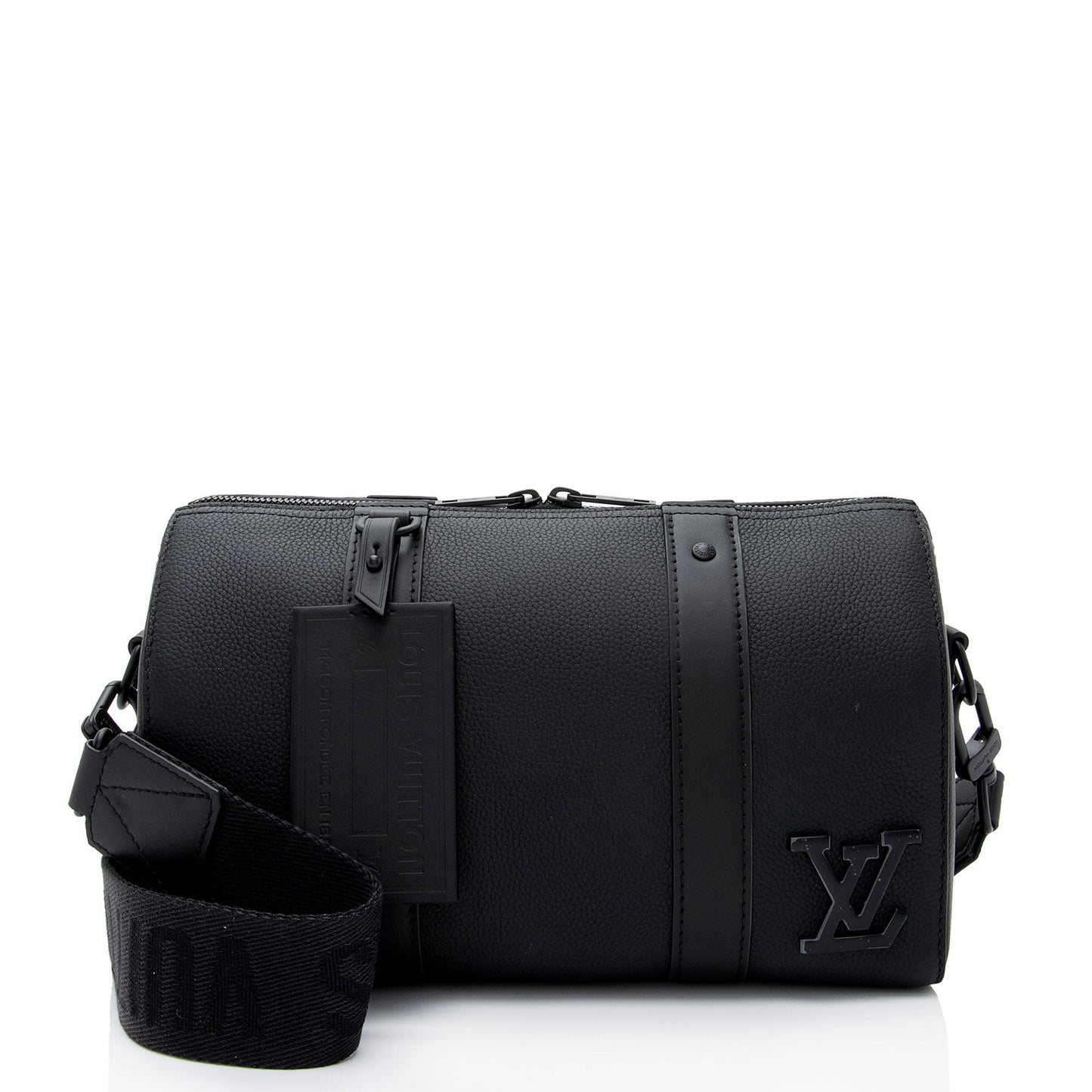 Louis Vuitton Calfskin Aerogram Keepall Bandouliere 25 Duffle (SHF-6CFRPb)