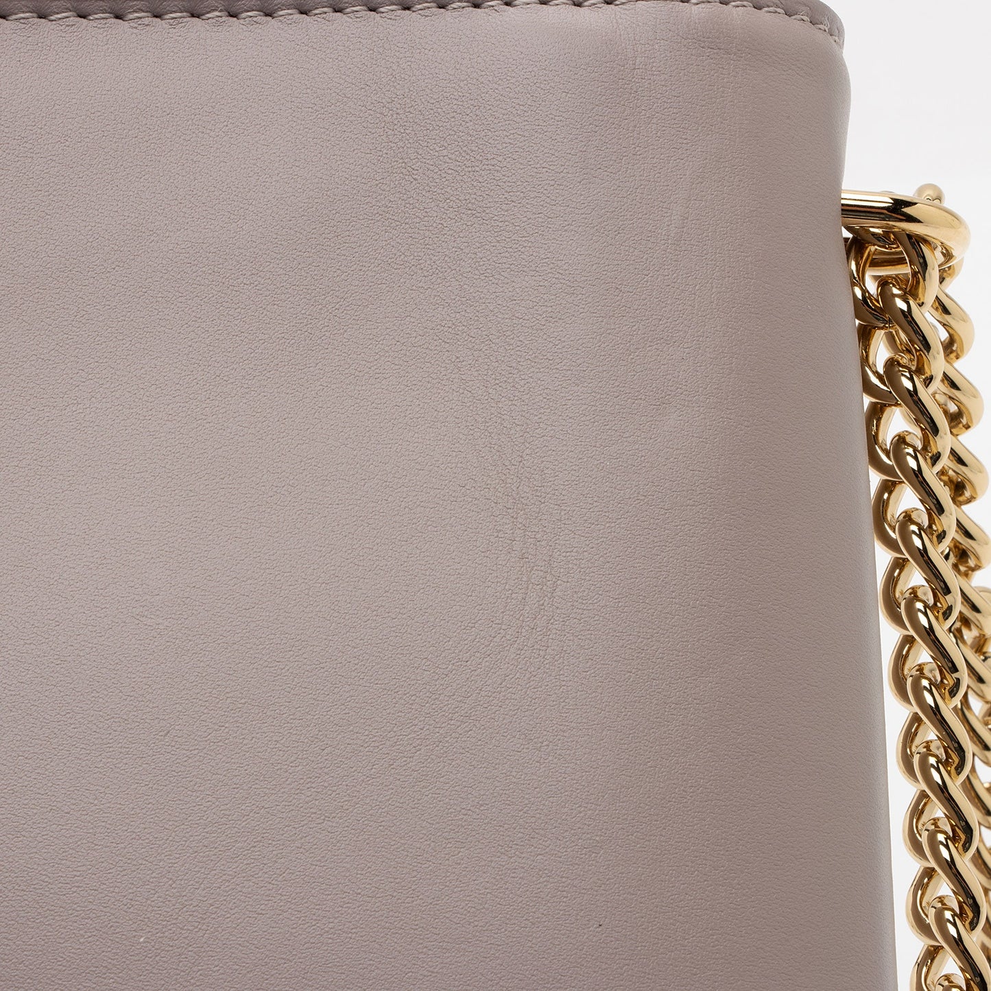Louis Vuitton Calfskin Chain Louise Shoulder Bag