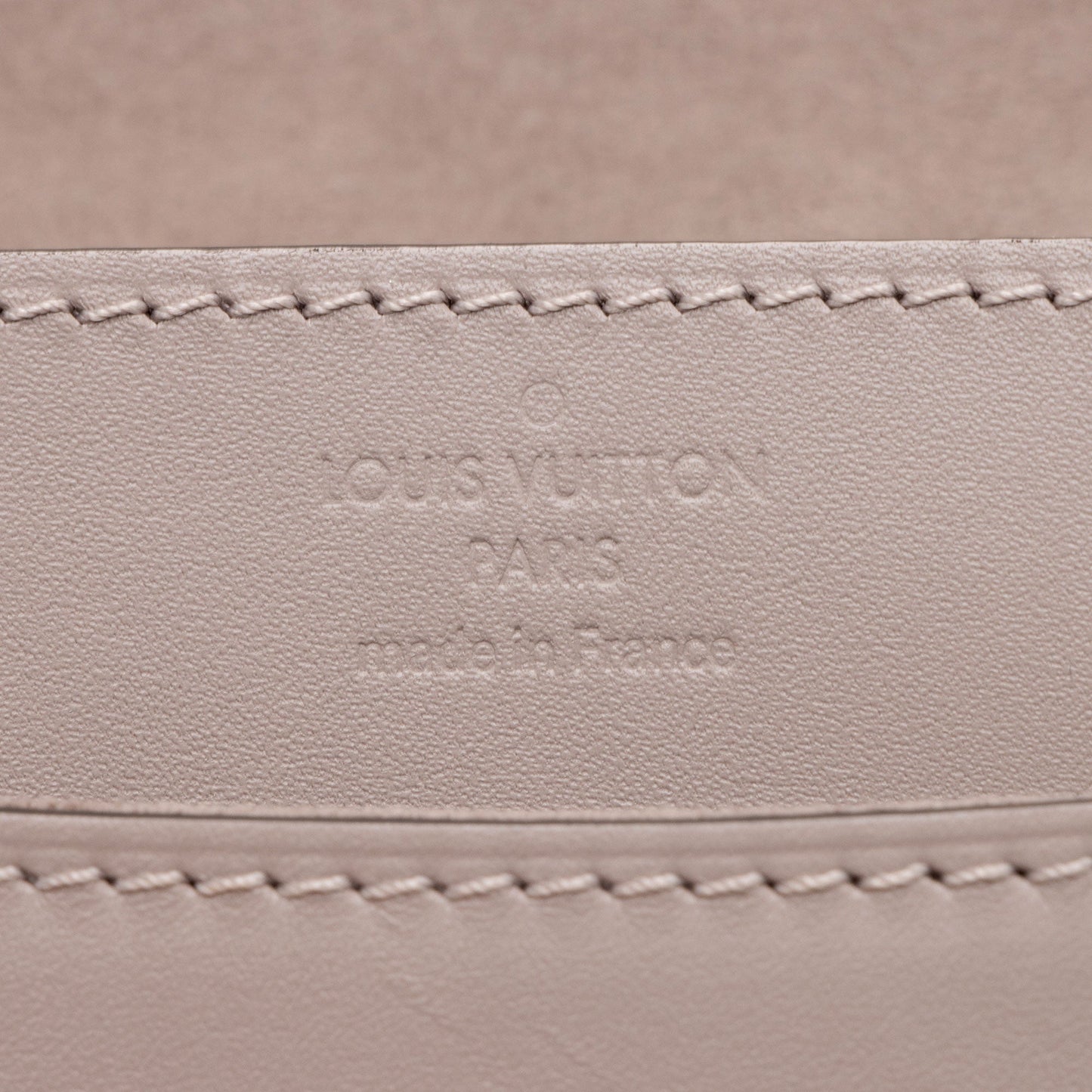 Louis Vuitton Calfskin Chain Louise Shoulder Bag