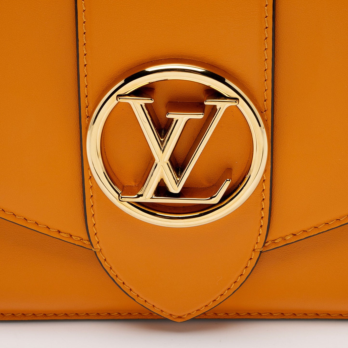 Louis Vuitton Calfskin LV Pont 9 Shoulder Bag