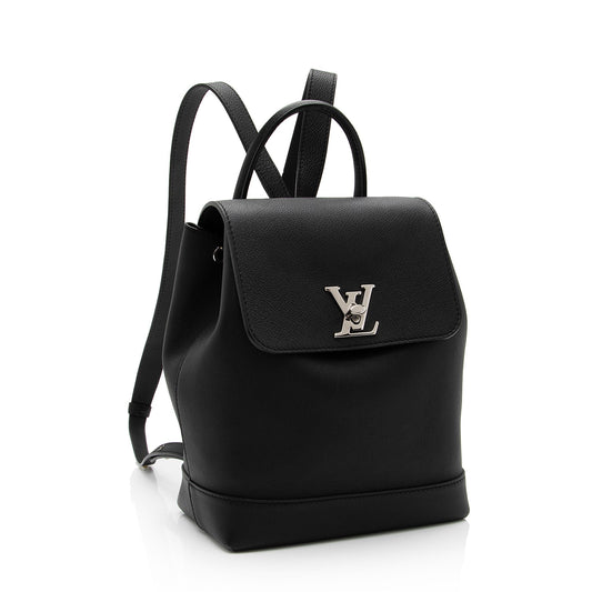 Louis Vuitton Calfskin Lockme Backpack (SHF-zVEB4r)