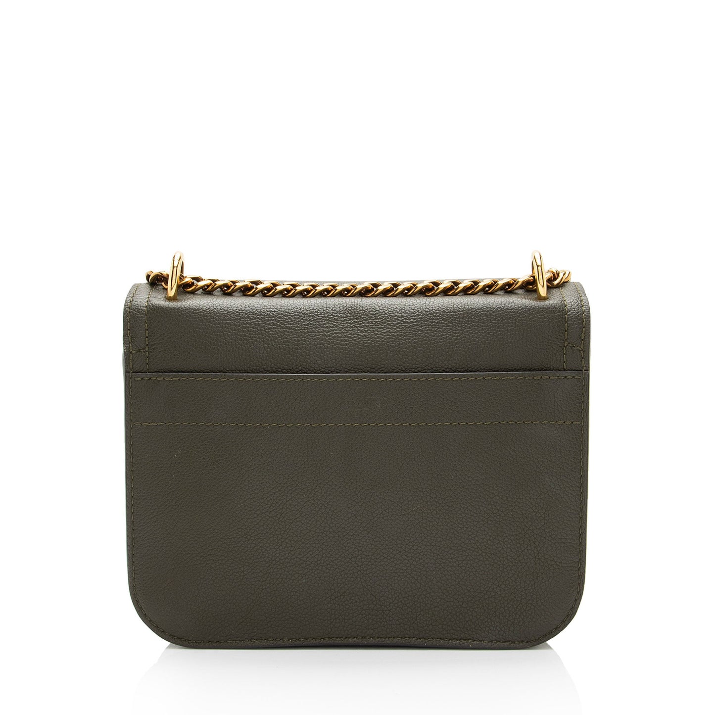 Louis Vuitton Calfskin Lockme Chain PM Shoulder Bag (SHF-eIRFSs)