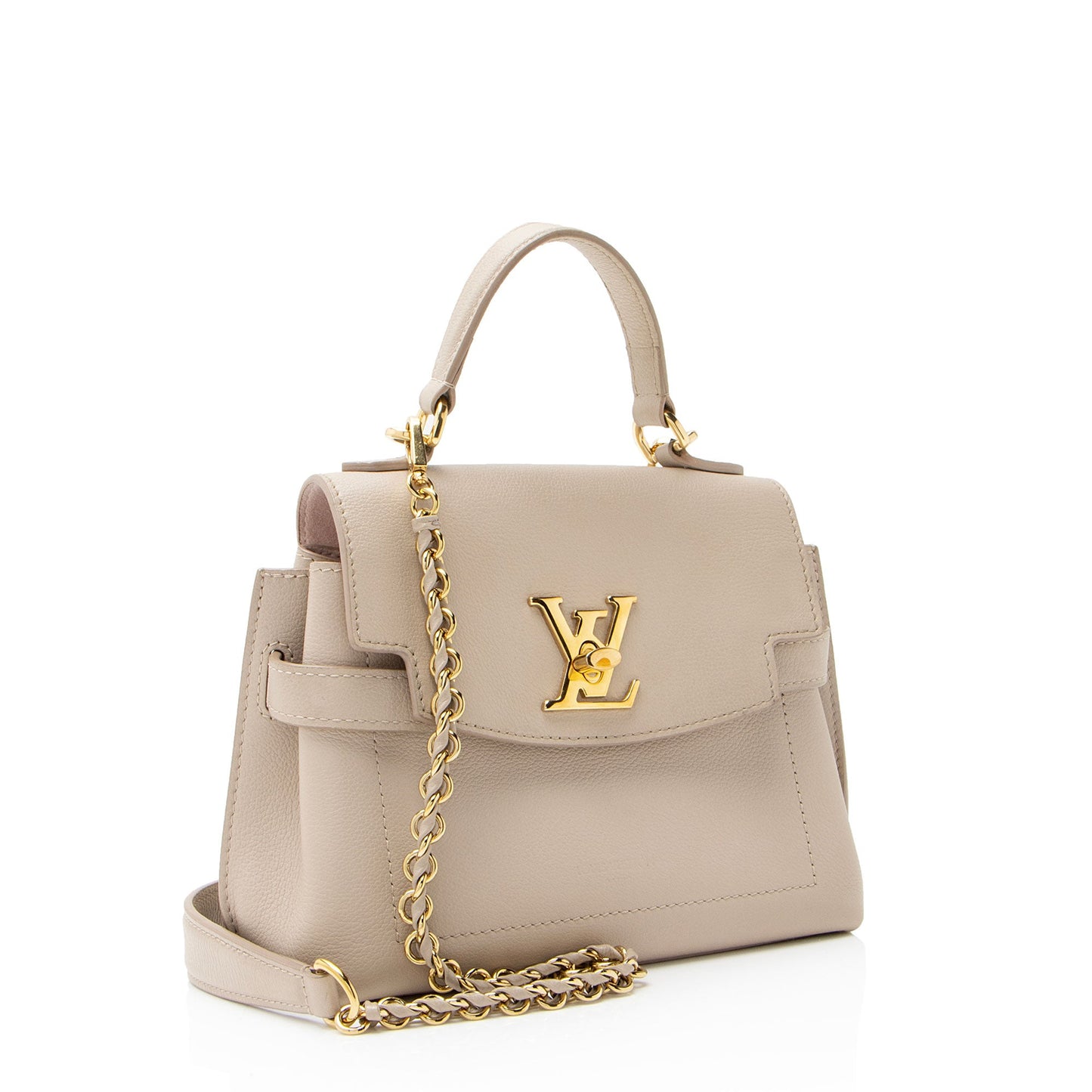 Louis Vuitton Calfskin Lockme Ever Mini Top Handle