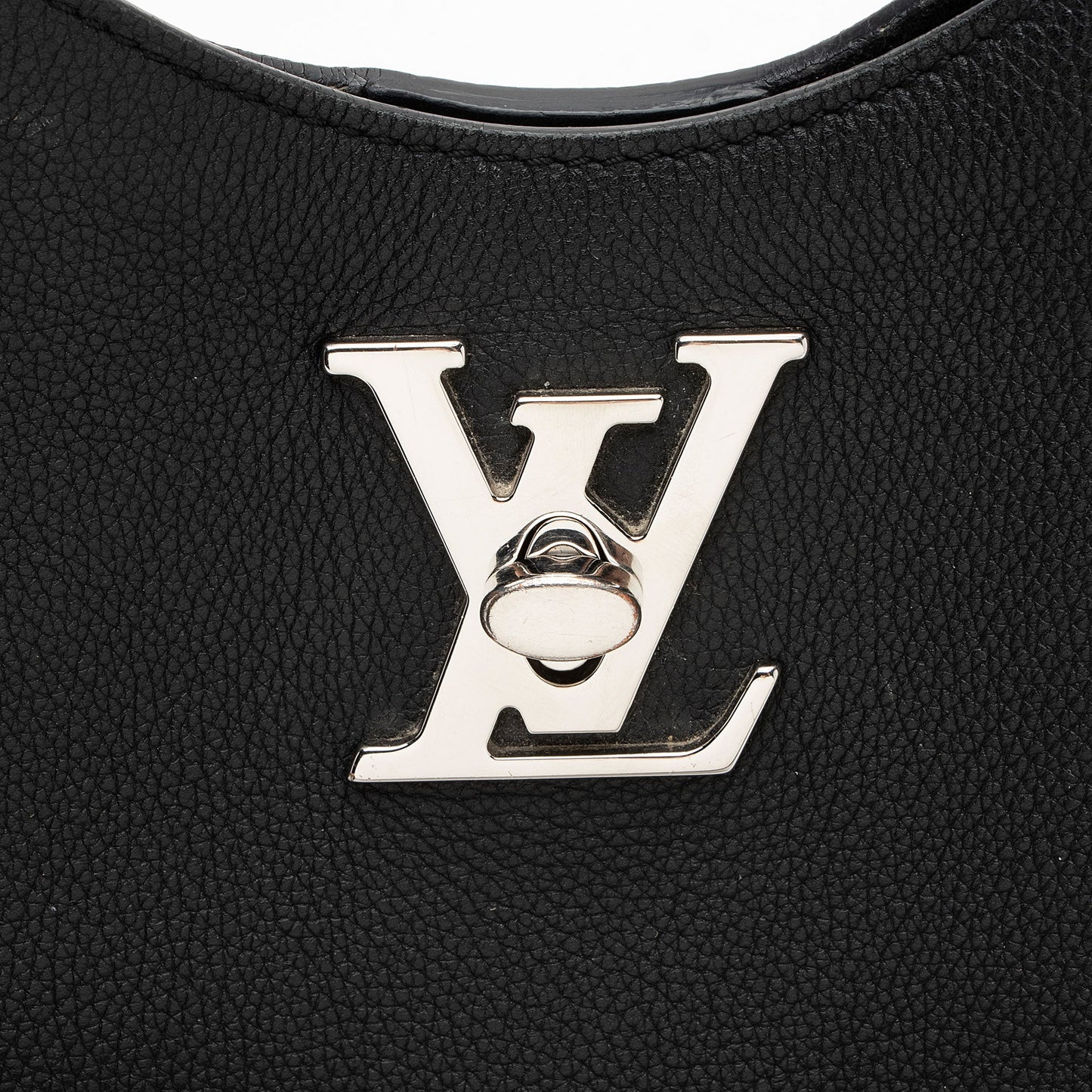 Louis Vuitton Calfskin Lockme Hobo (SHF-7tQkNs)