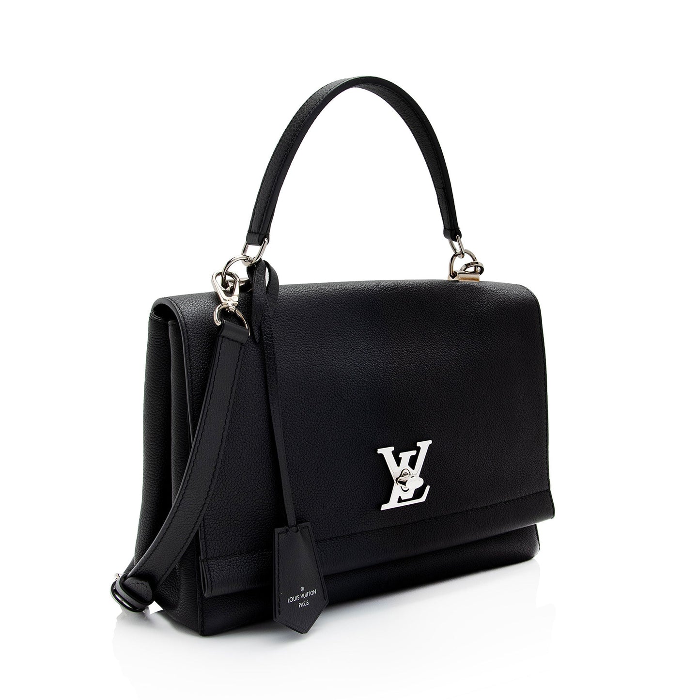 Louis Vuitton Calfskin Lockme II Satchel (SHF-Dcfekl)