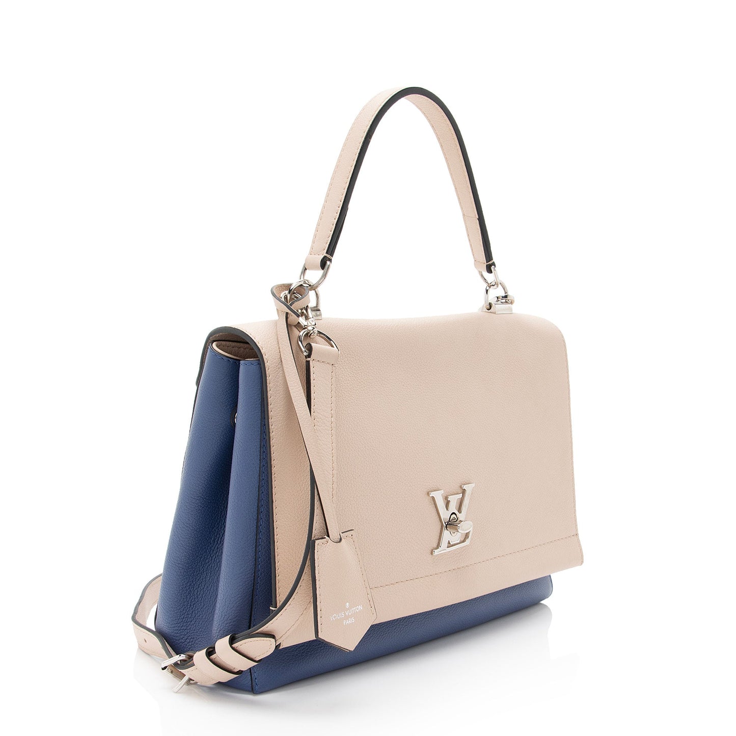 Louis Vuitton Calfskin Lockme II Satchel (SHF-SVCsUl)
