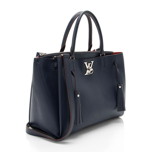 Louis Vuitton Calfskin Lockmeto Tote