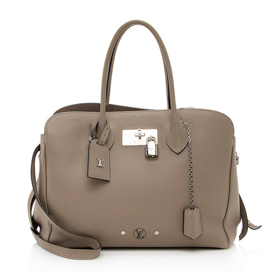 Louis Vuitton Veau Nuage Calfskin Milla MM Tote -  (SHF-19070)