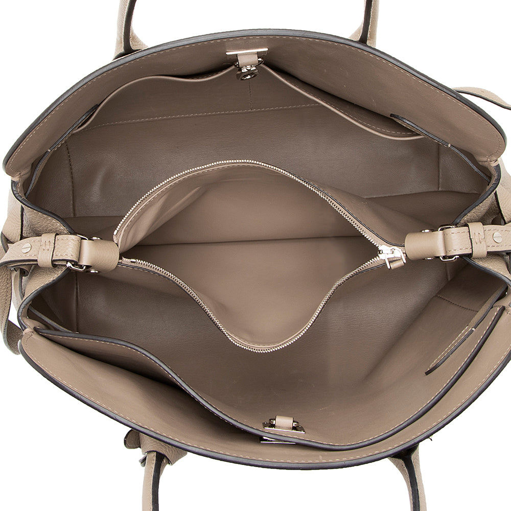 Louis Vuitton Veau Nuage Calfskin Milla MM Tote -  (SHF-19070)