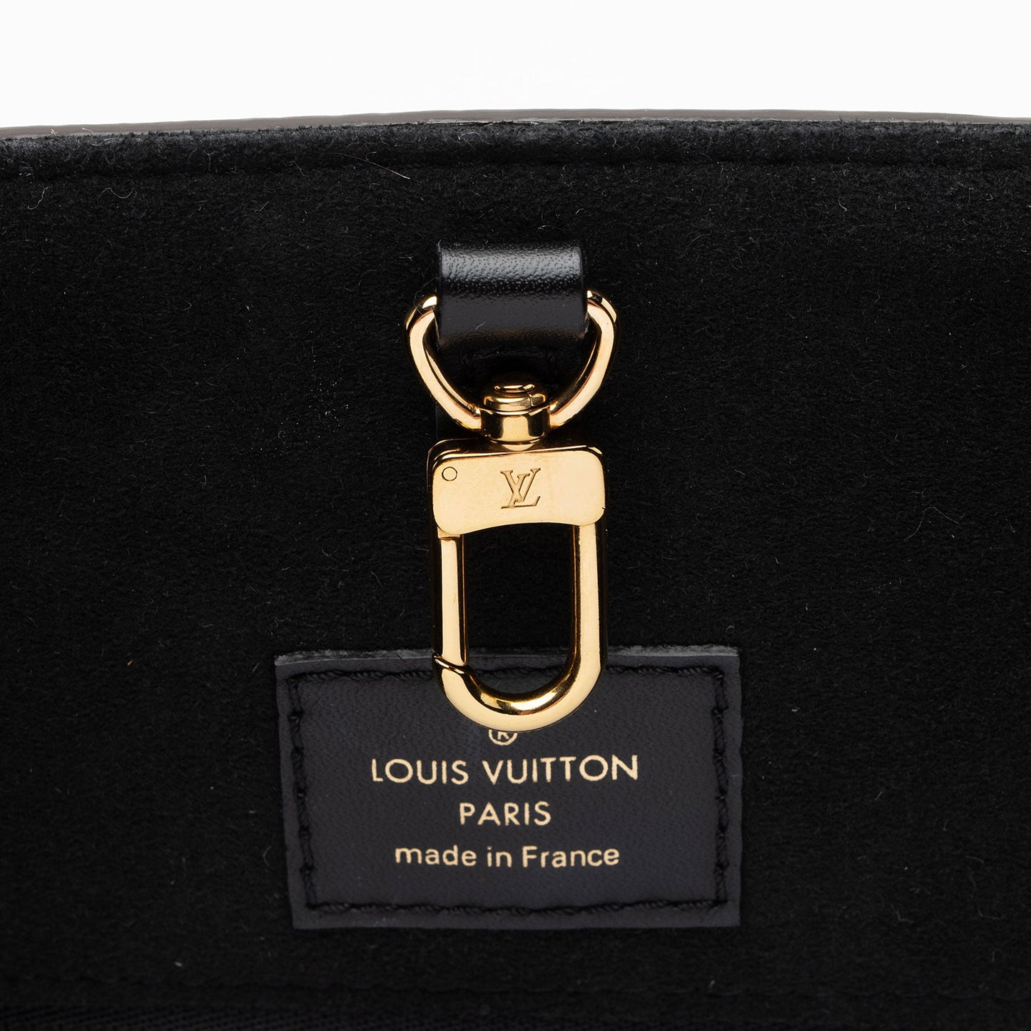 Louis Vuitton Calfskin Monogram Canvas Fold Tote MM