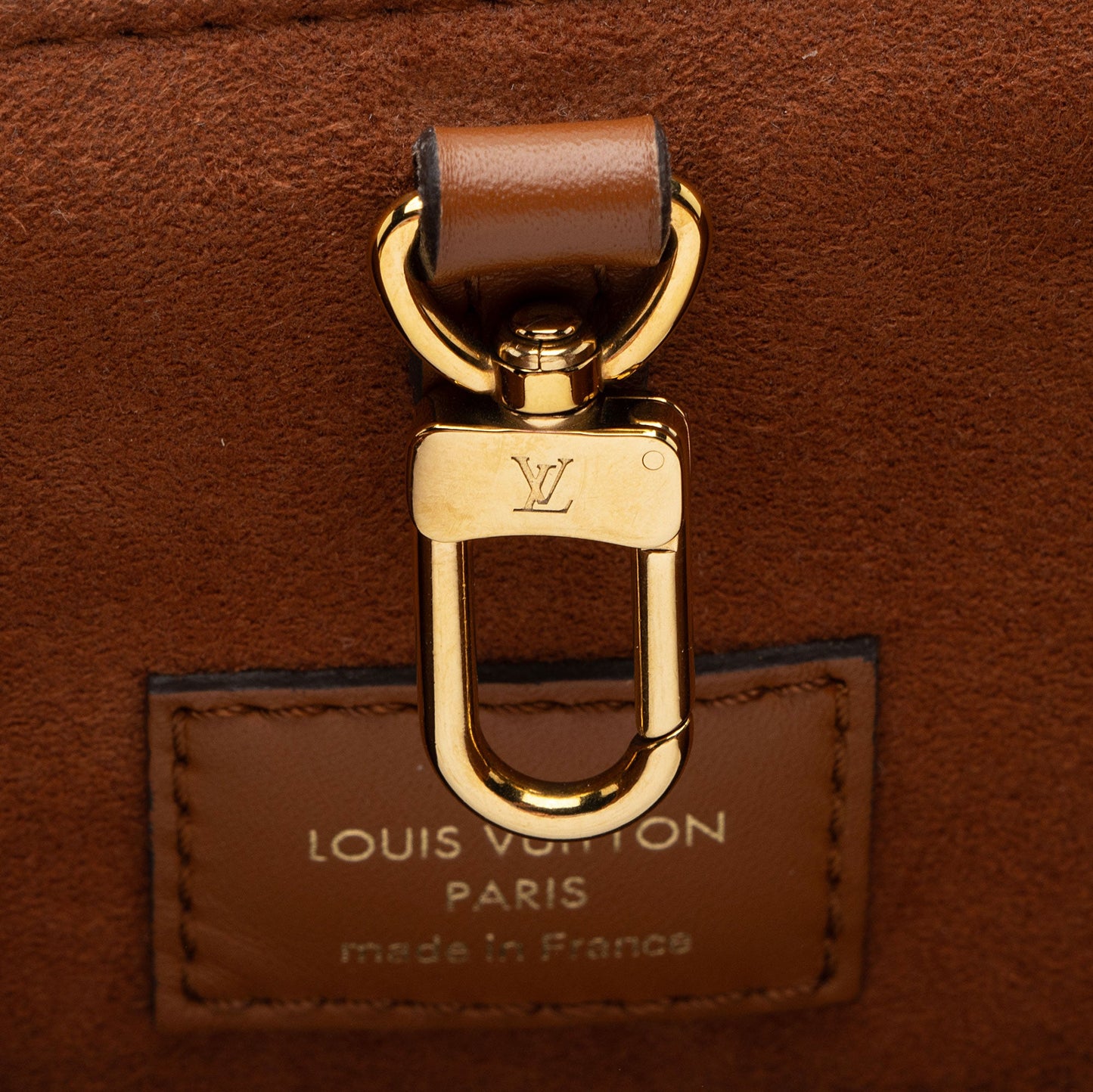 Louis Vuitton Calfskin Monogram Canvas Fold Tote PM