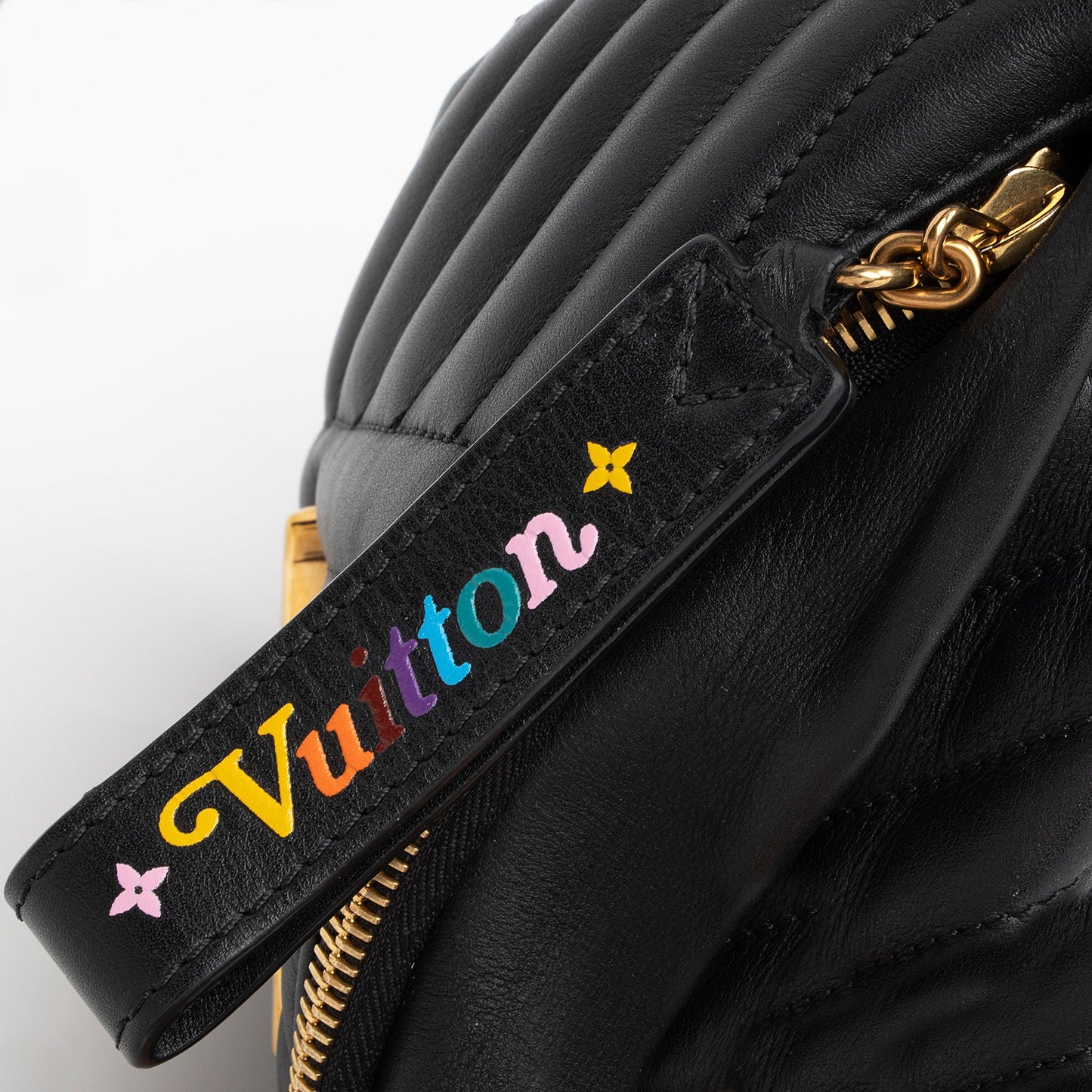 Louis Vuitton Calfskin New Wave Bumbag (SHF-gSN15r)