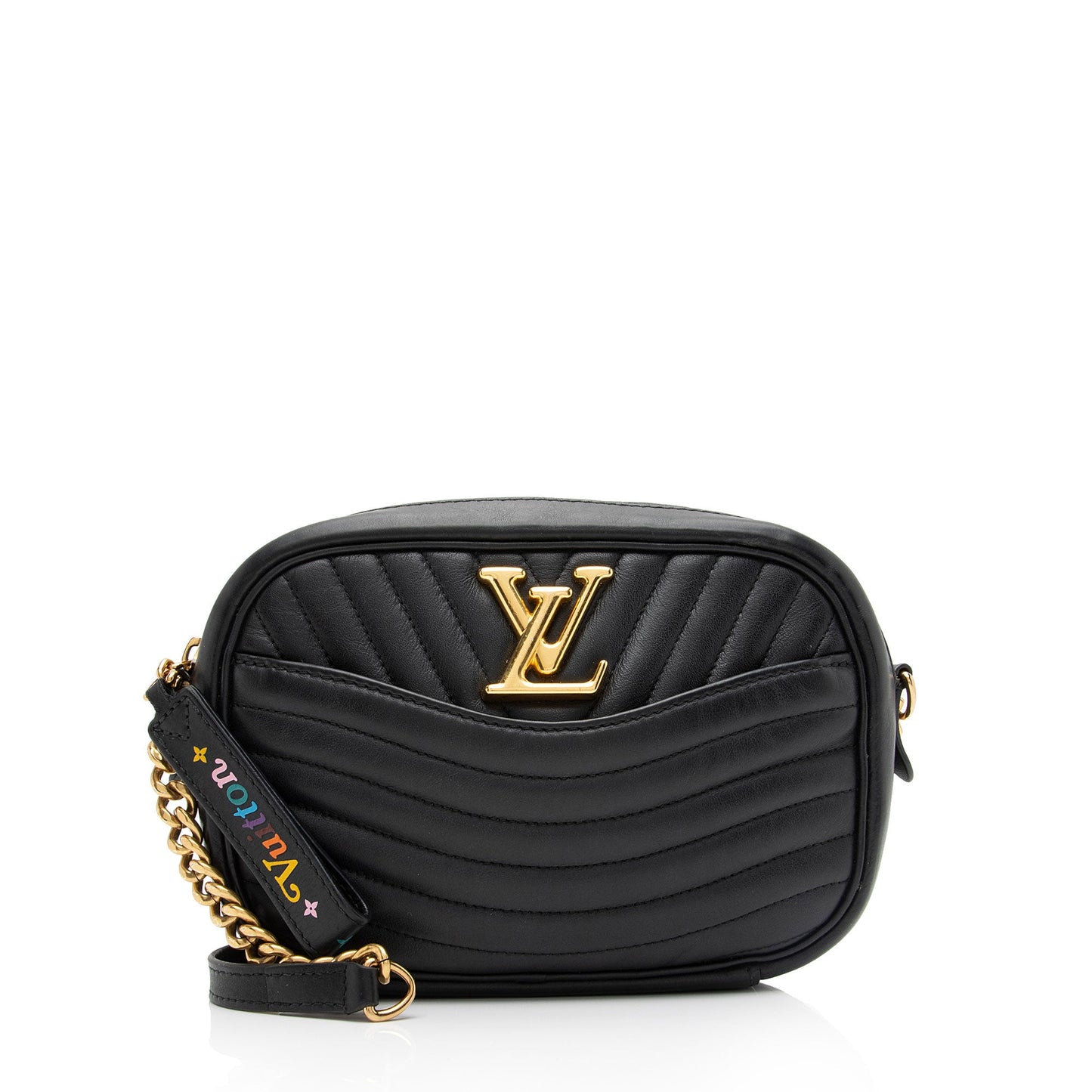 Louis Vuitton Calfskin New Wave Camera Bag -  (SHF-BnCJ0L)