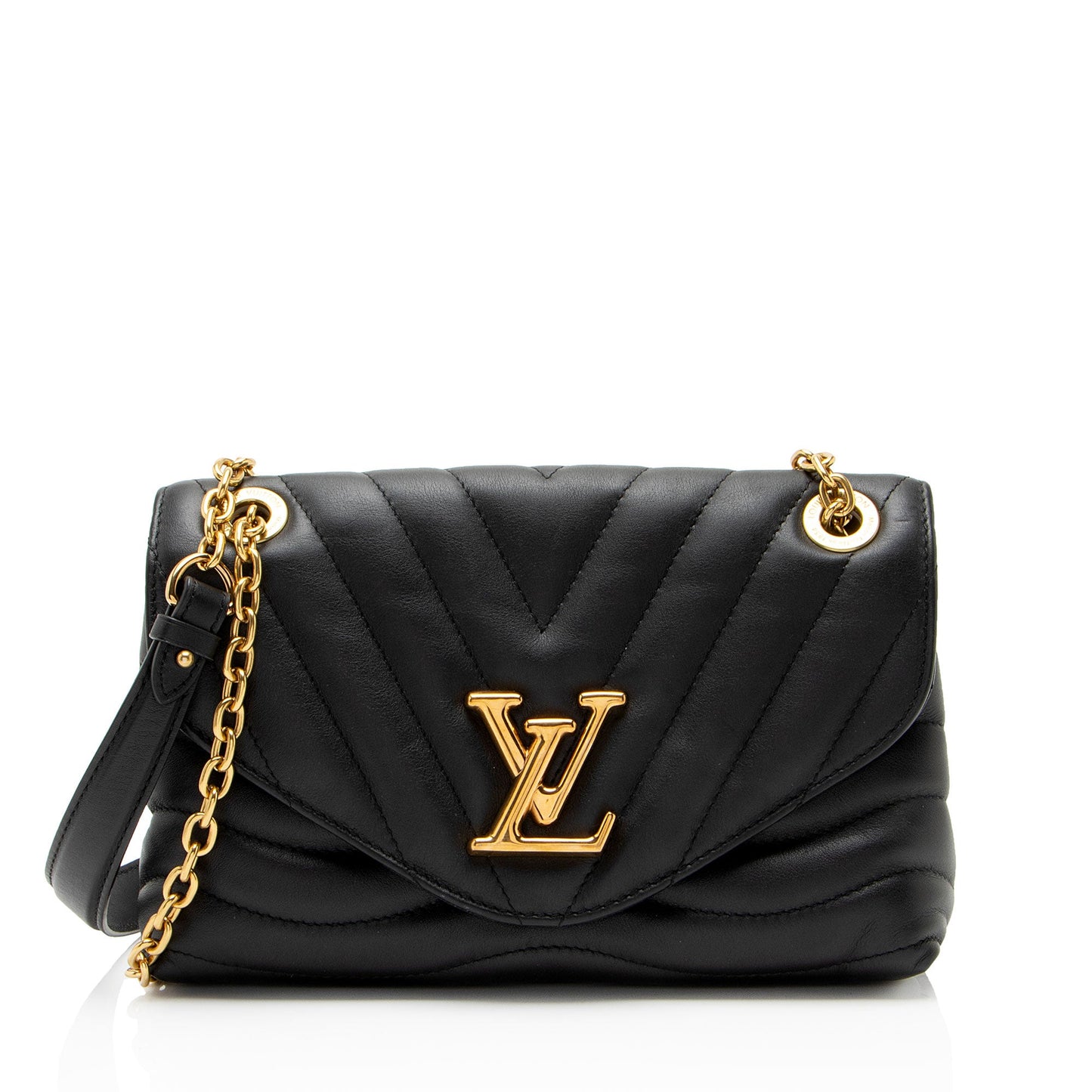 Louis Vuitton Calfskin New Wave Chain Shoulder Bag