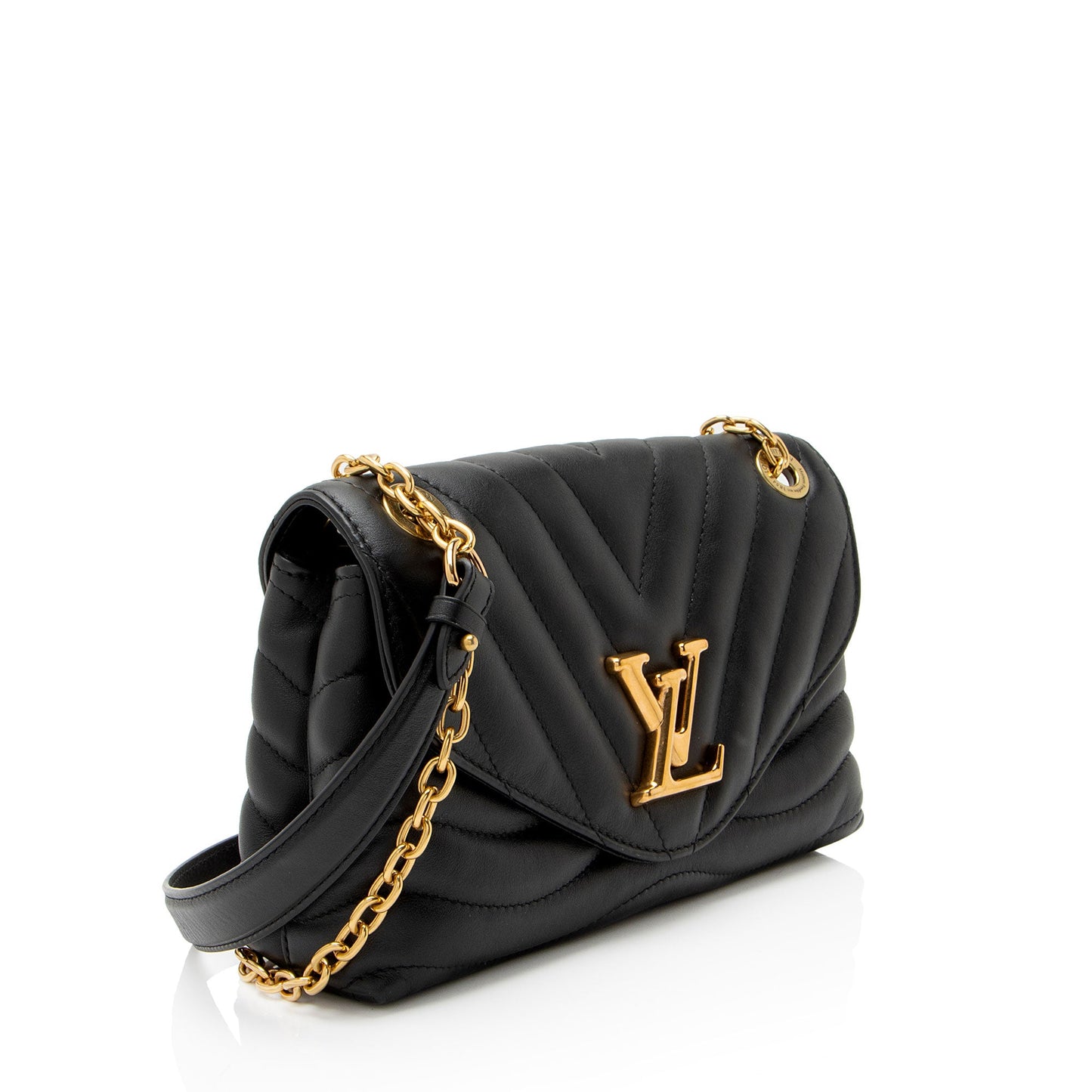 Louis Vuitton Calfskin New Wave Chain Shoulder Bag