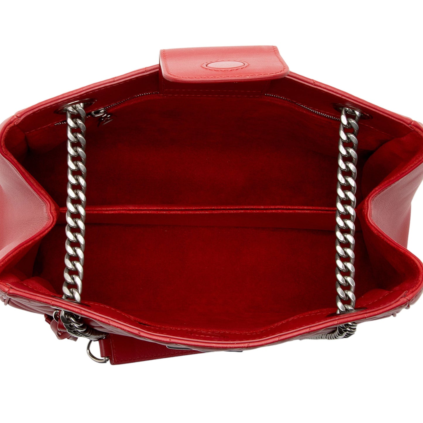Louis Vuitton Calfskin New Wave Chain Tote (SHF-FEtc9L)