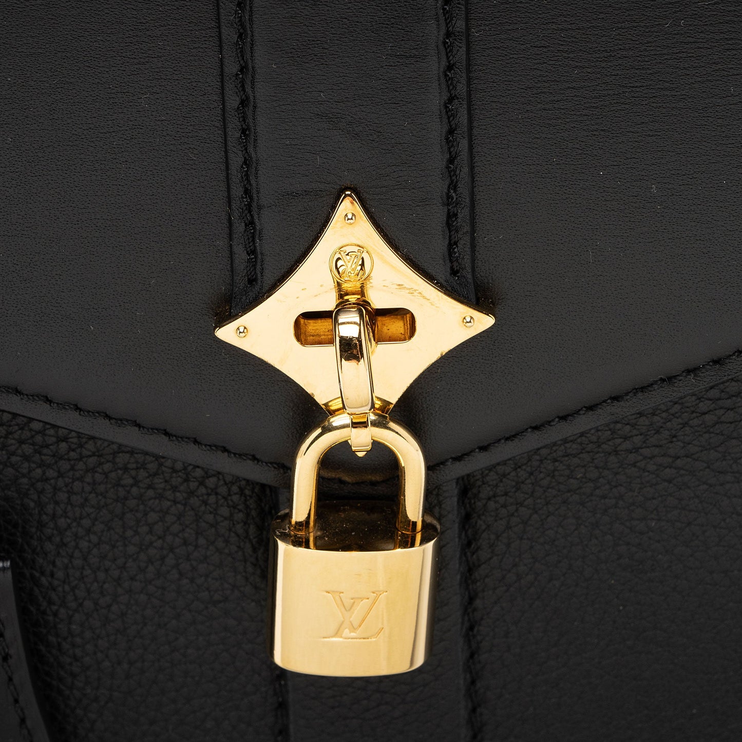 Louis Vuitton Calfskin Rose Des Vents MM Top Handle