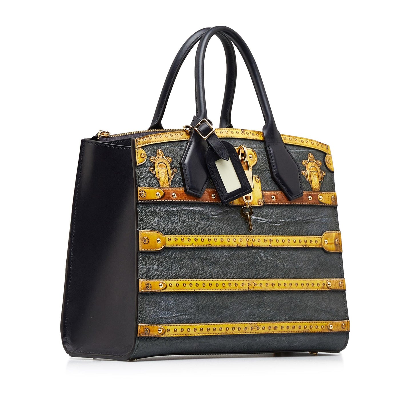Louis Vuitton City Steamer Time Trunk Canvas MM (SHG-oeTgqx)