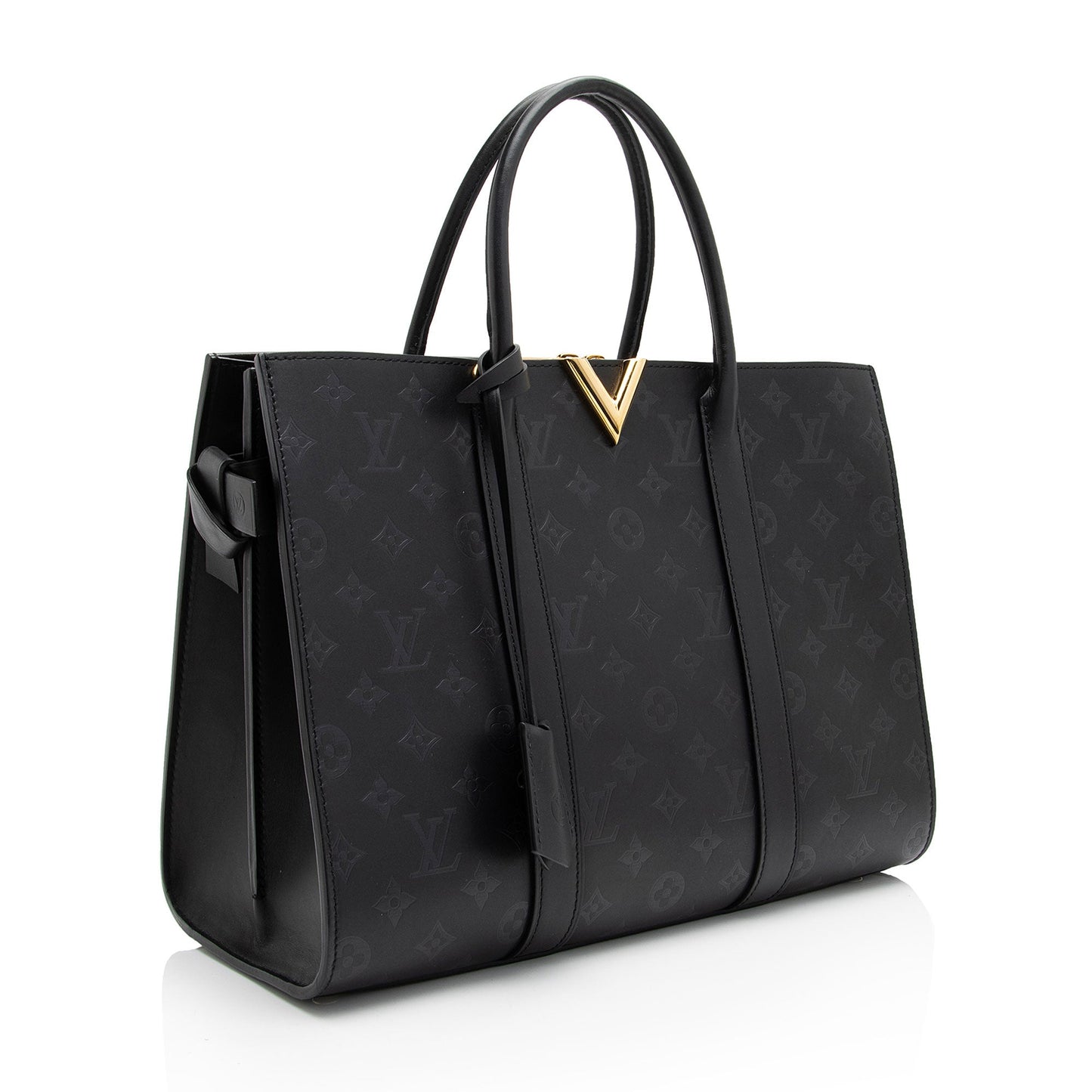 Louis Vuitton Cuir Plume Very GM Tote (SHF-Qik14X)