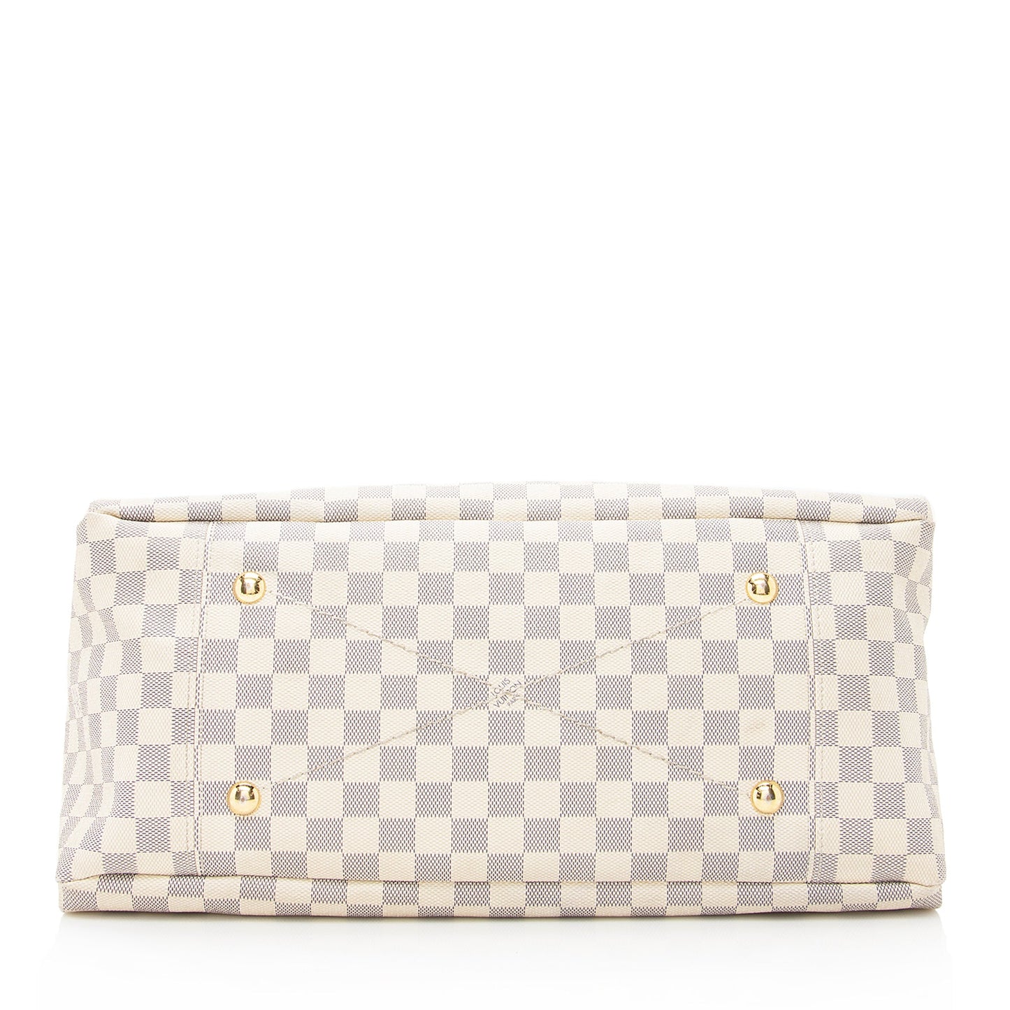 Louis Vuitton Damier Azur Artsy MM Shoulder Bag (SHF-22363)