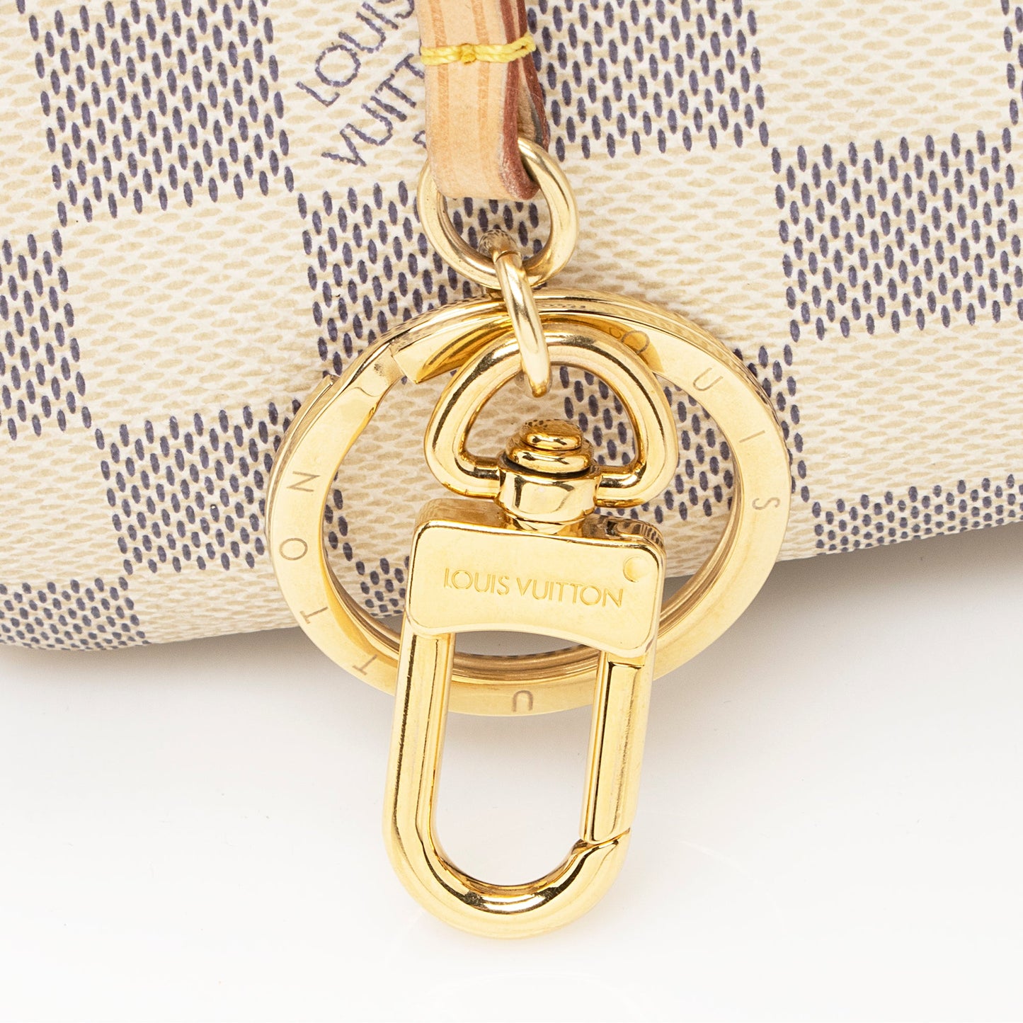 Louis Vuitton Damier Azur Artsy MM Shoulder Bag (SHF-22363)