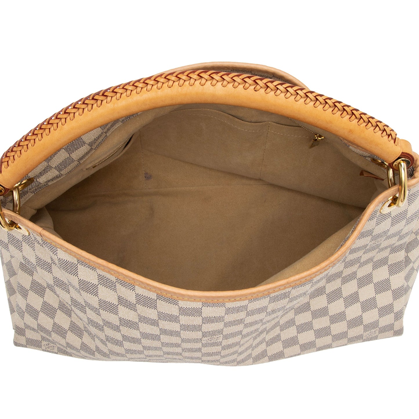 Louis Vuitton Damier Azur Artsy MM Shoulder Bag (SHF-t0GOGi)