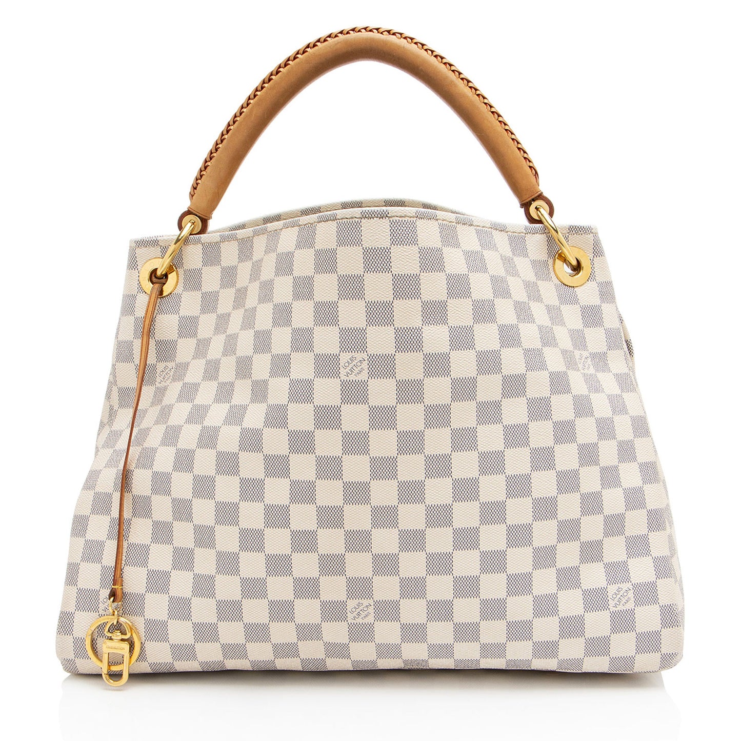 Louis Vuitton Damier Azur Artsy MM Shoulder Bag (SHF-D9Abmw)