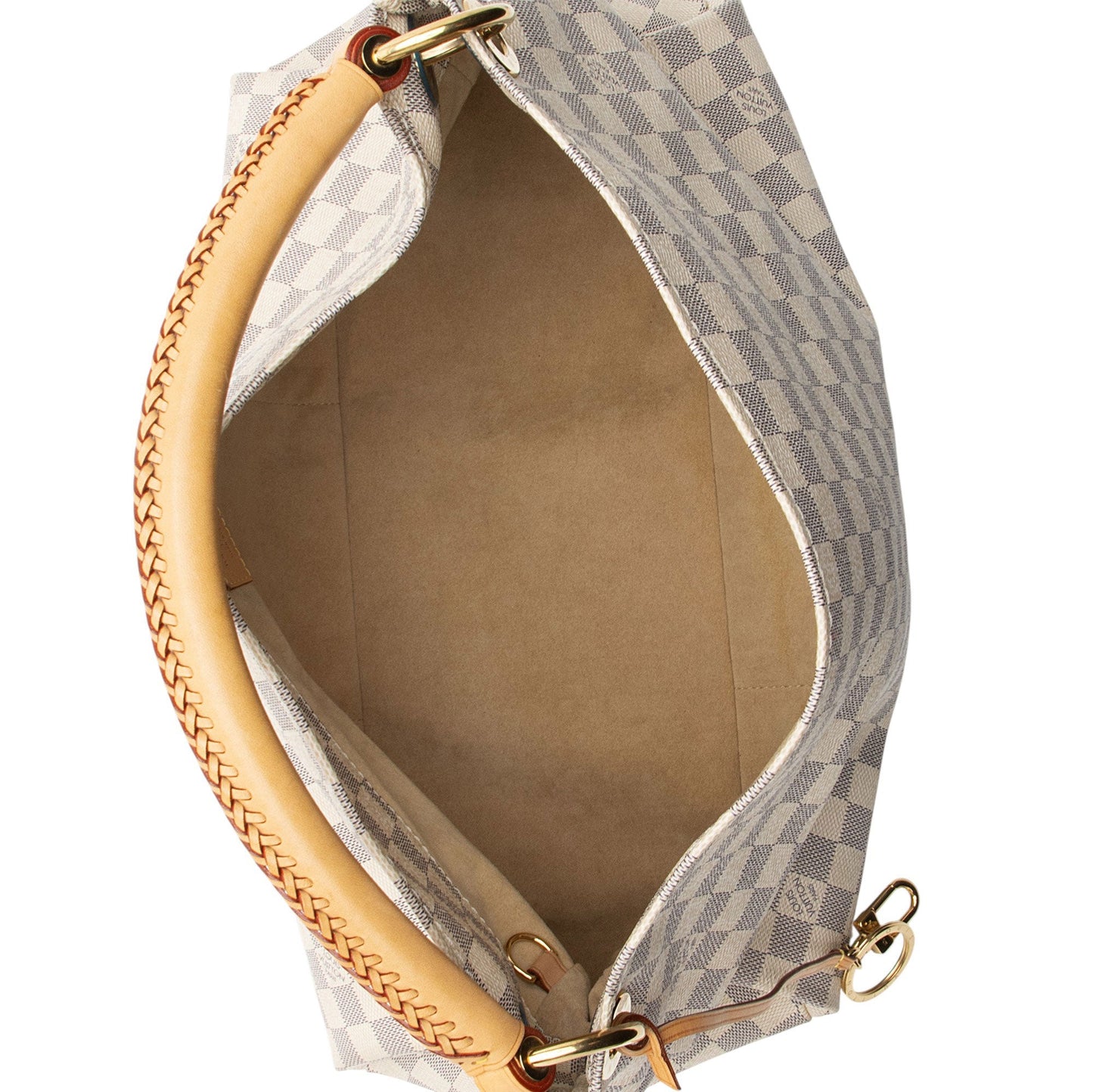 Louis Vuitton Damier Azur Artsy MM Shoulder Bag