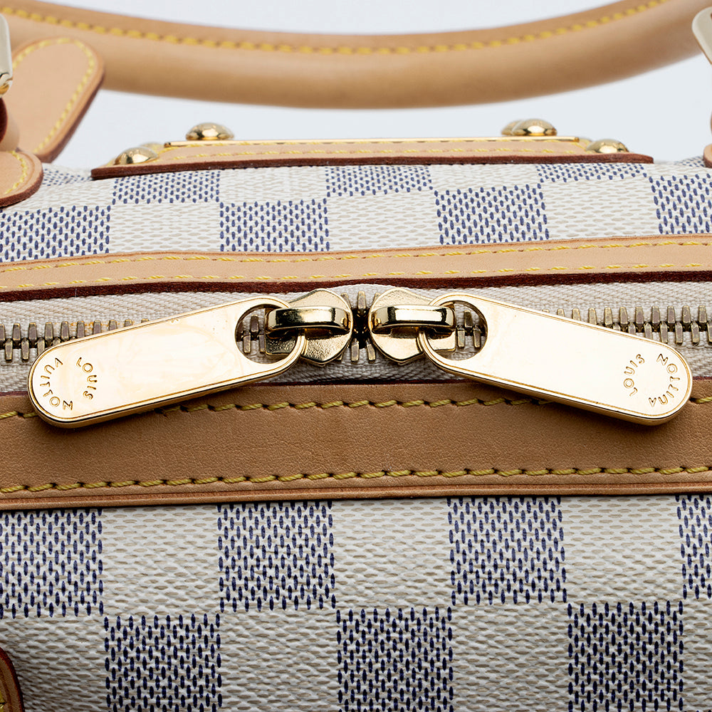 Louis Vuitton Damier Azur Berkeley Satchel (SHF-18930)