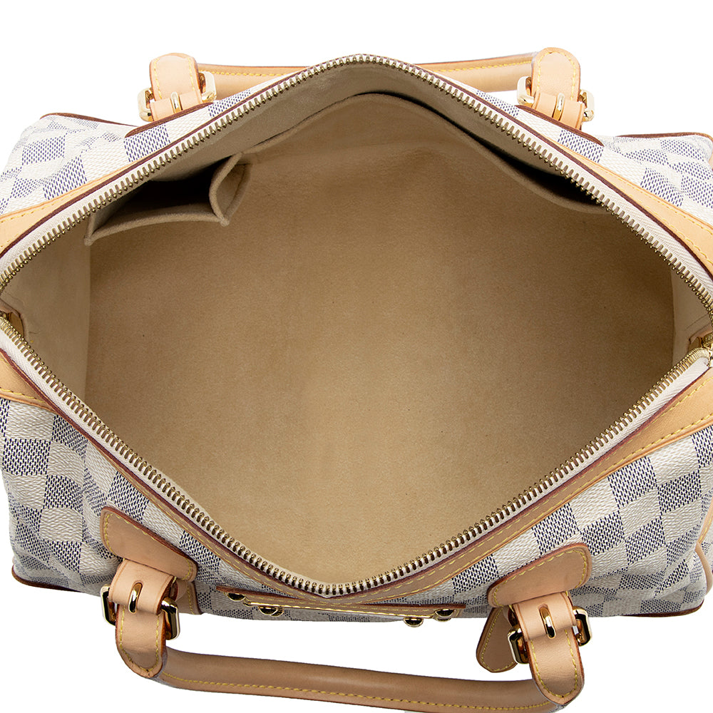 Louis Vuitton Damier Azur Berkeley Satchel (SHF-18930)
