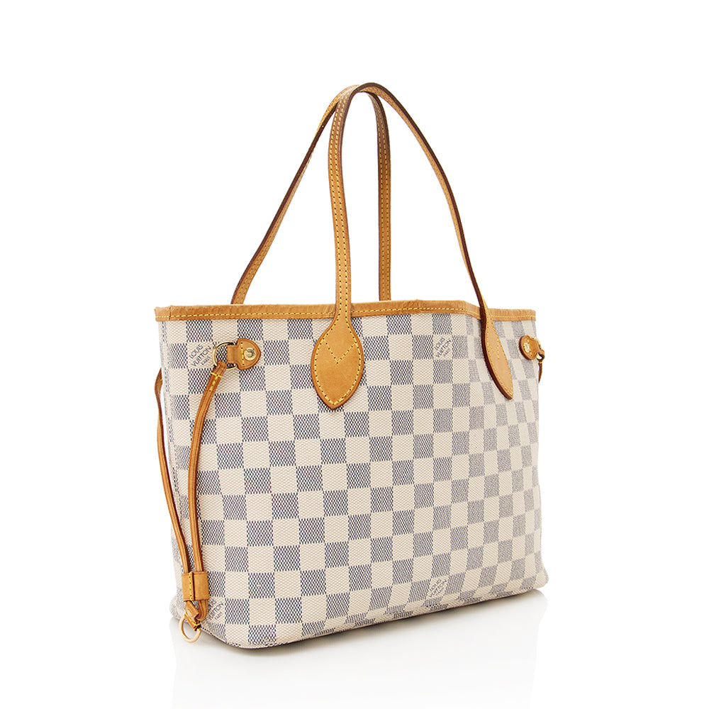 Louis Vuitton Damier Azur Neverfull PM (SHF-18584)