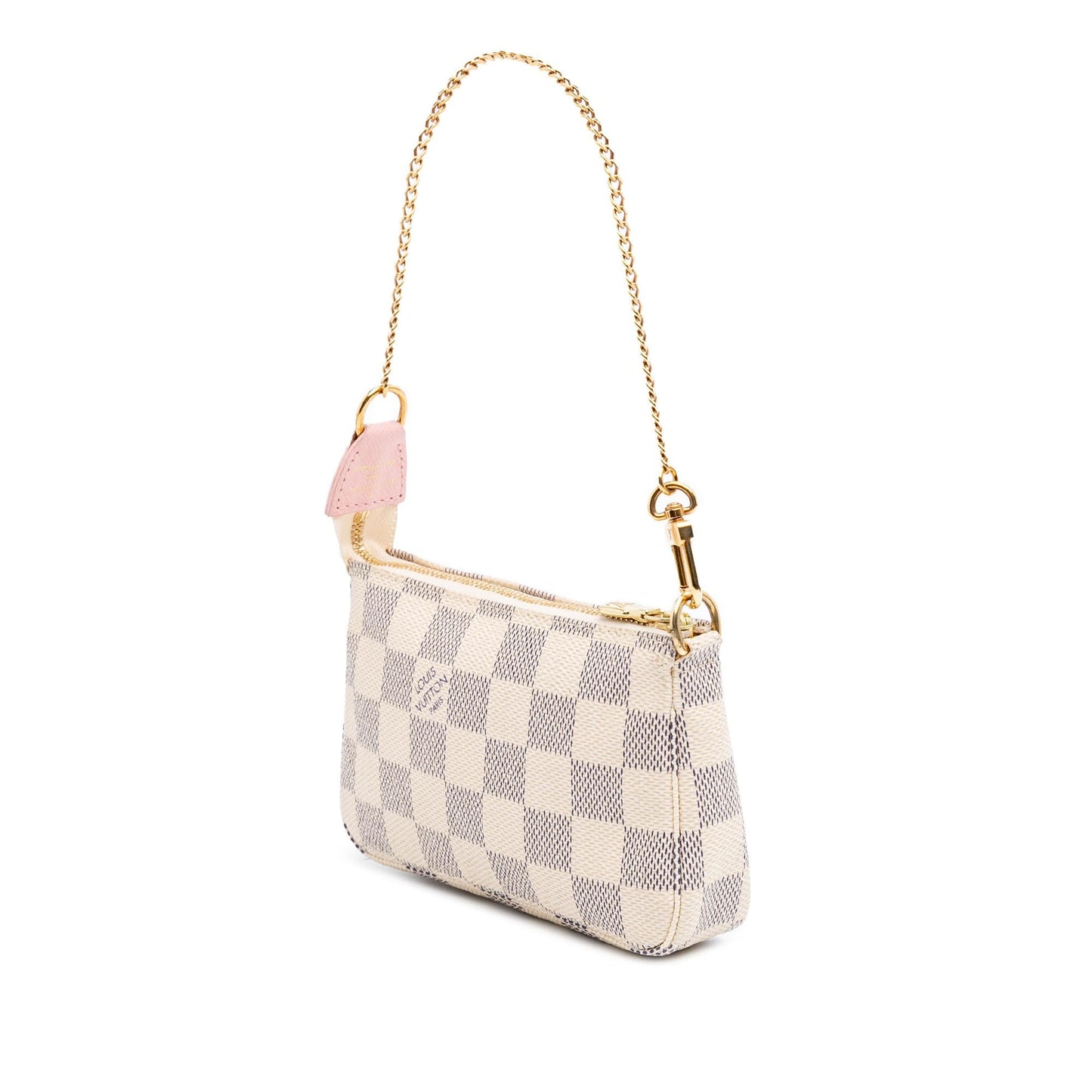 Louis Vuitton Damier Azur Christmas Birds Mini Pochette Accessoires