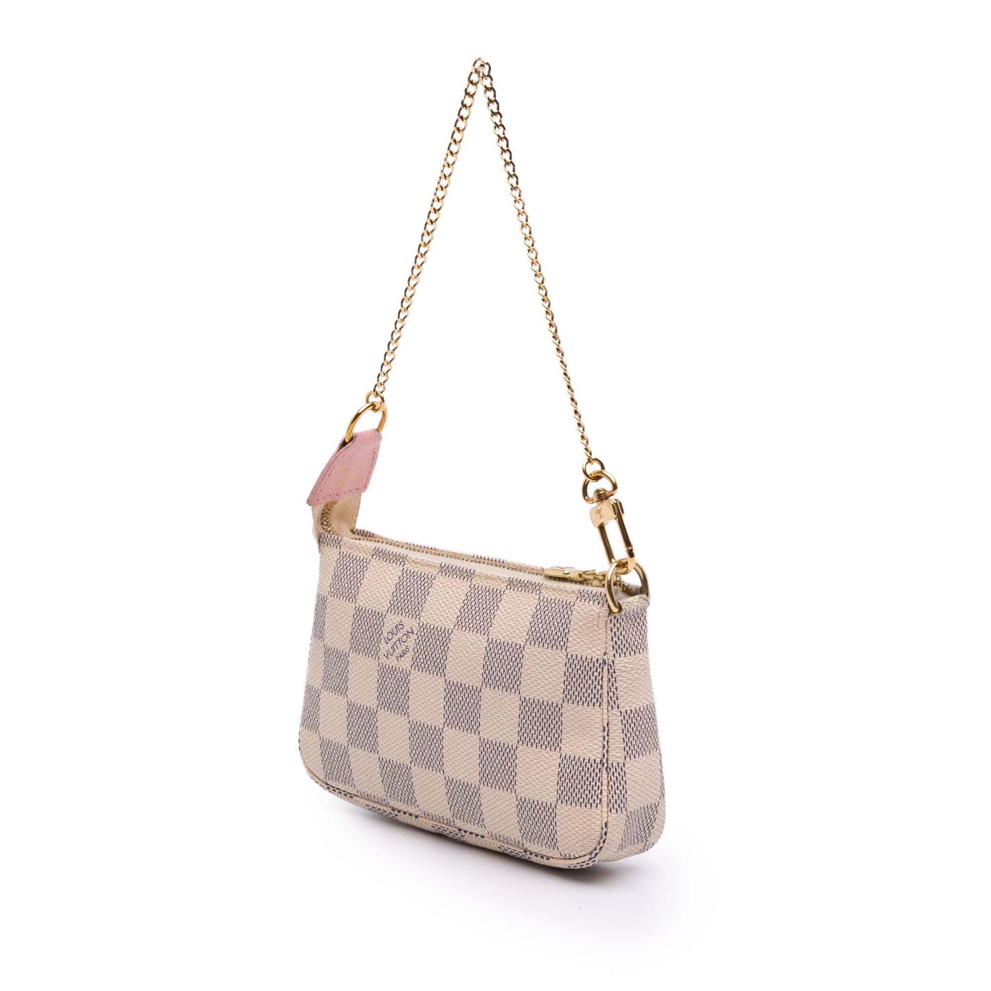 Louis Vuitton Damier Azur Christmas Birds Mini Pochette Accessoires