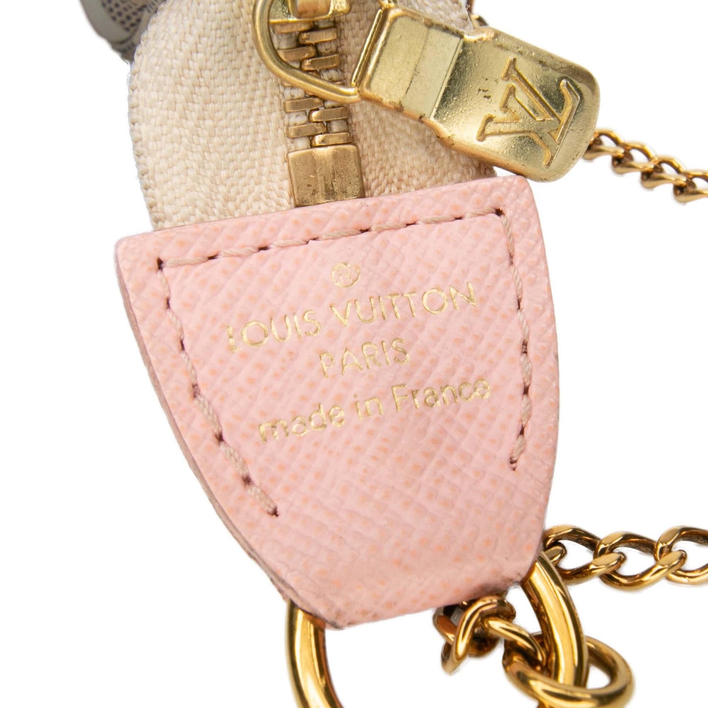Louis Vuitton Damier Azur Christmas Birds Mini Pochette Accessoires