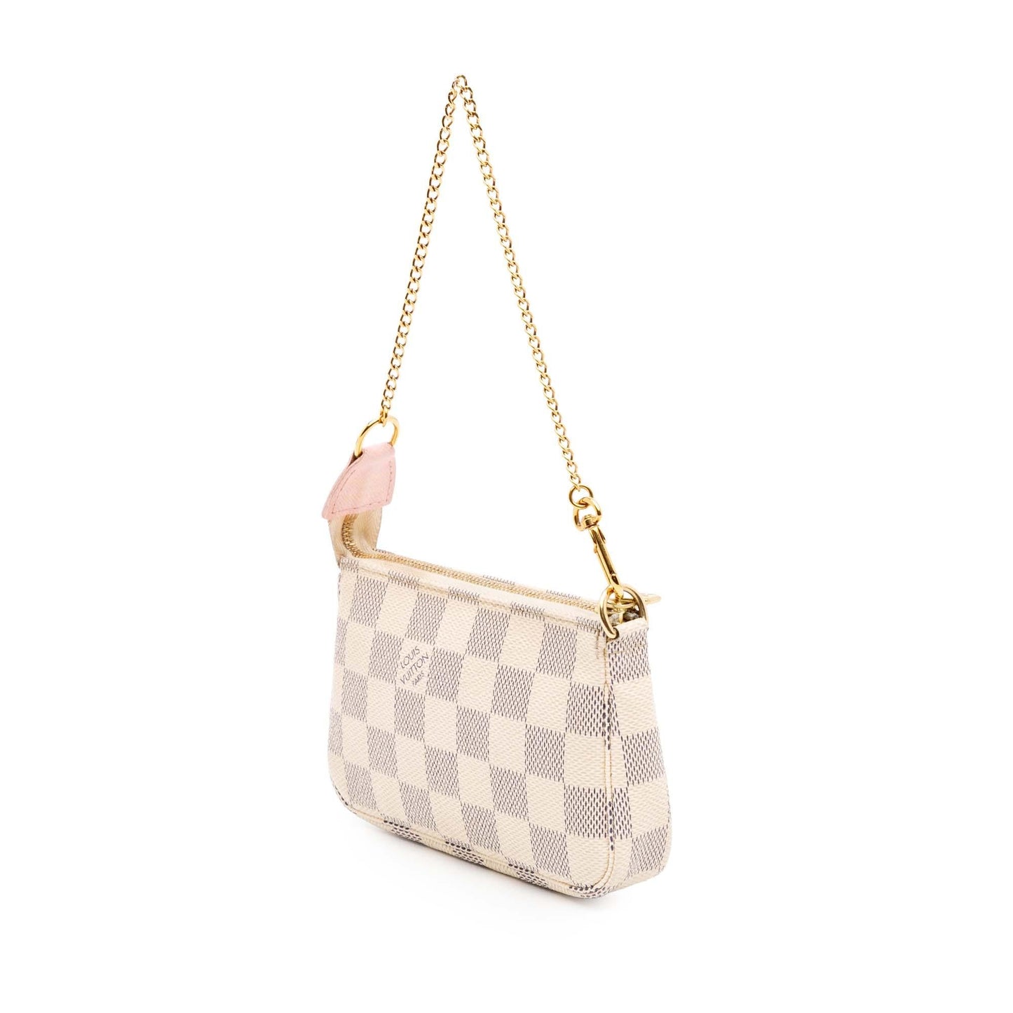 Louis Vuitton Damier Azur Christmas Birds Mini Pochette Accessoires