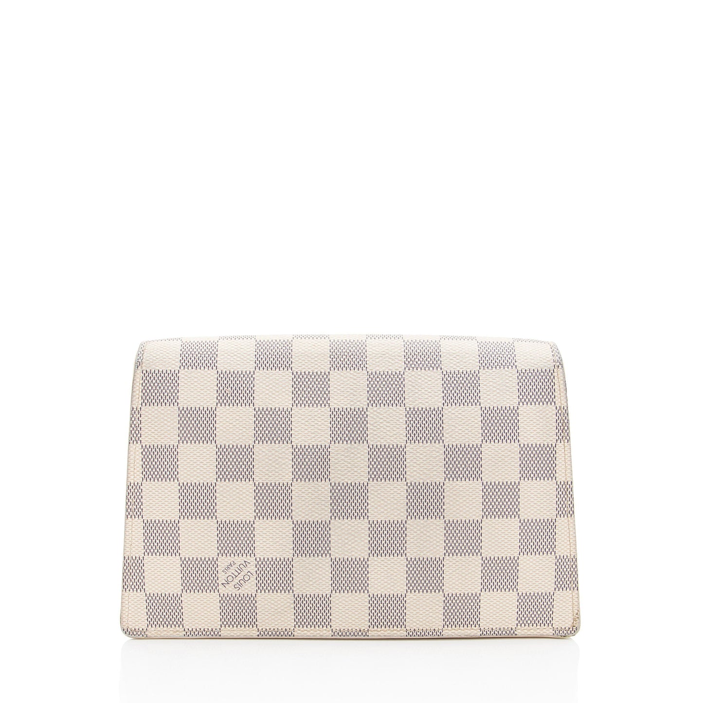 Louis Vuitton Damier Azur Croisette Chain Wallet
