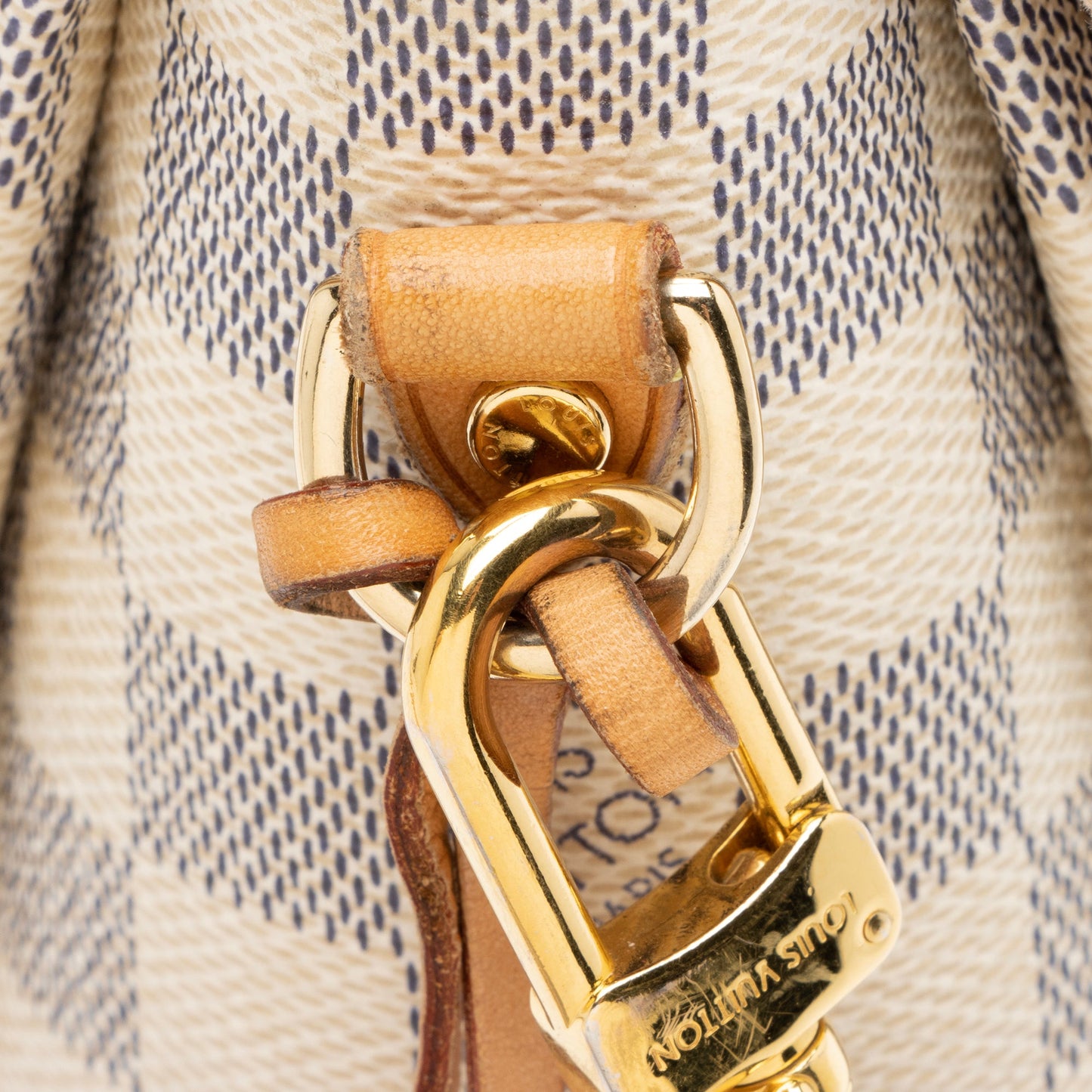 Louis Vuitton Damier Azur Croisette Shoulder Bag (SHF-23451)