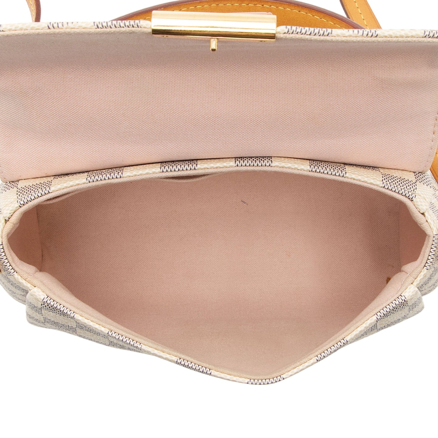Louis Vuitton Damier Azur Croisette Shoulder Bag (SHF-8mbXF1)