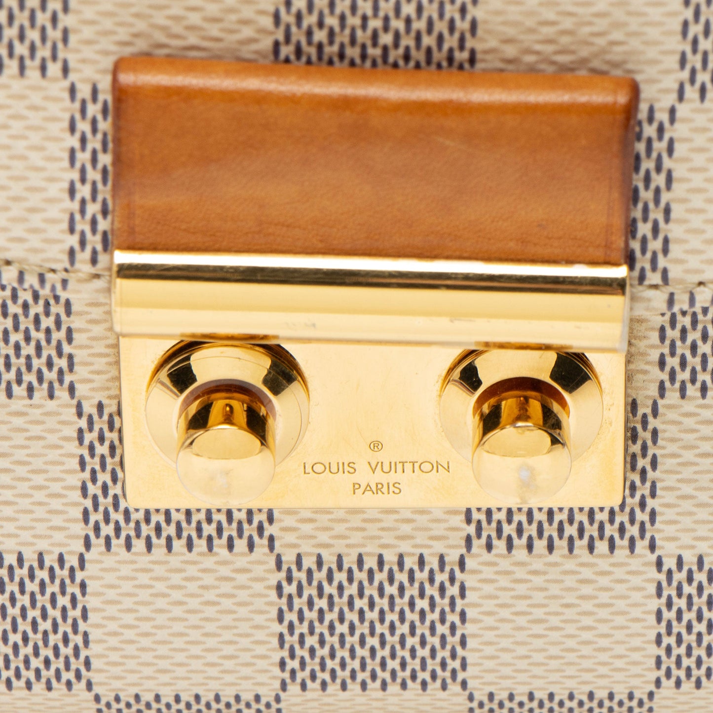 Louis Vuitton Damier Azur Croisette Shoulder Bag