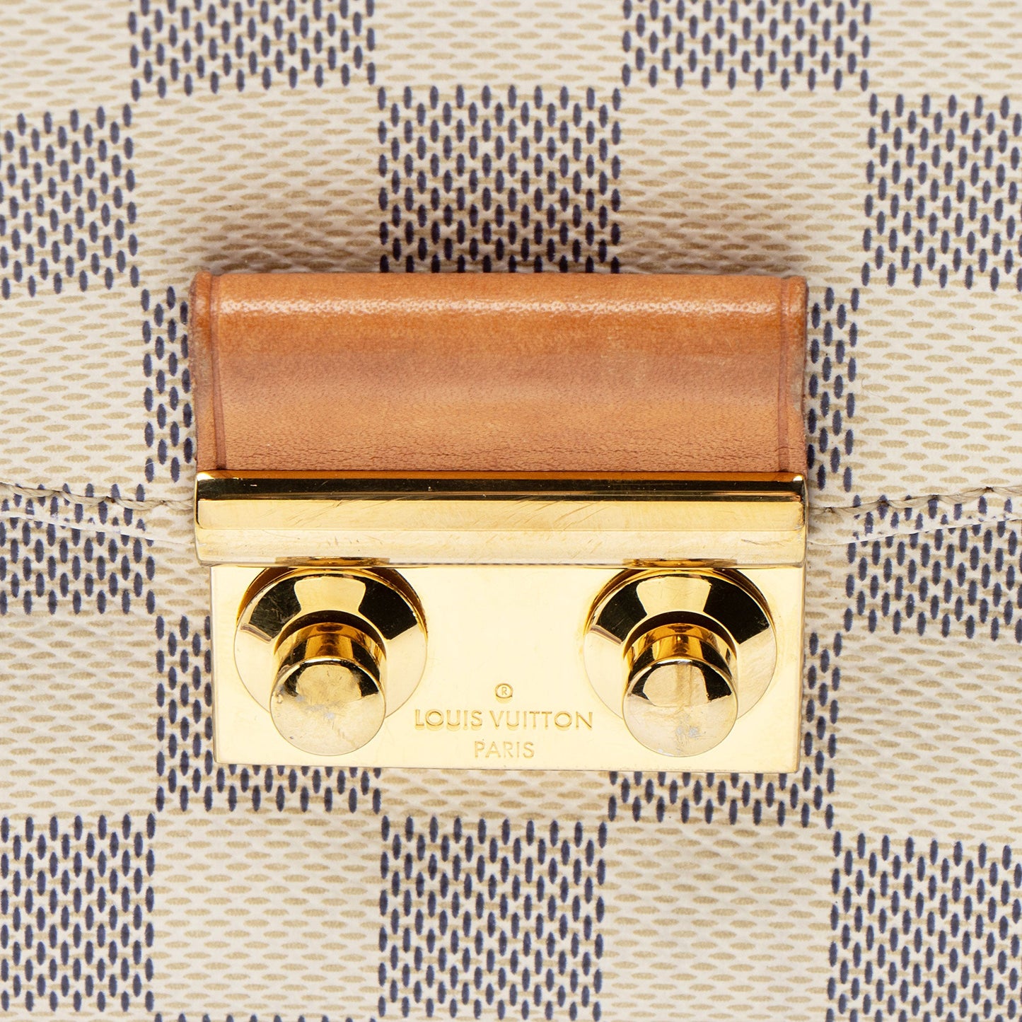 Louis Vuitton Damier Azur Croisette Shoulder Bag